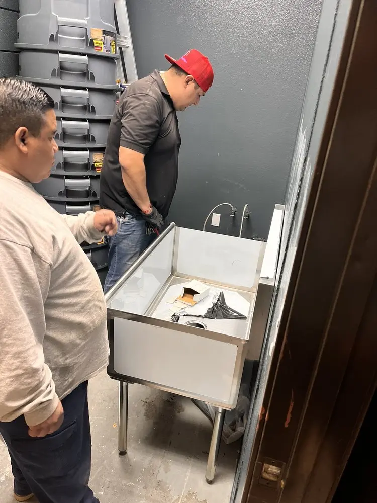 Commercial plumbing and sink installation in Sunshine Acres